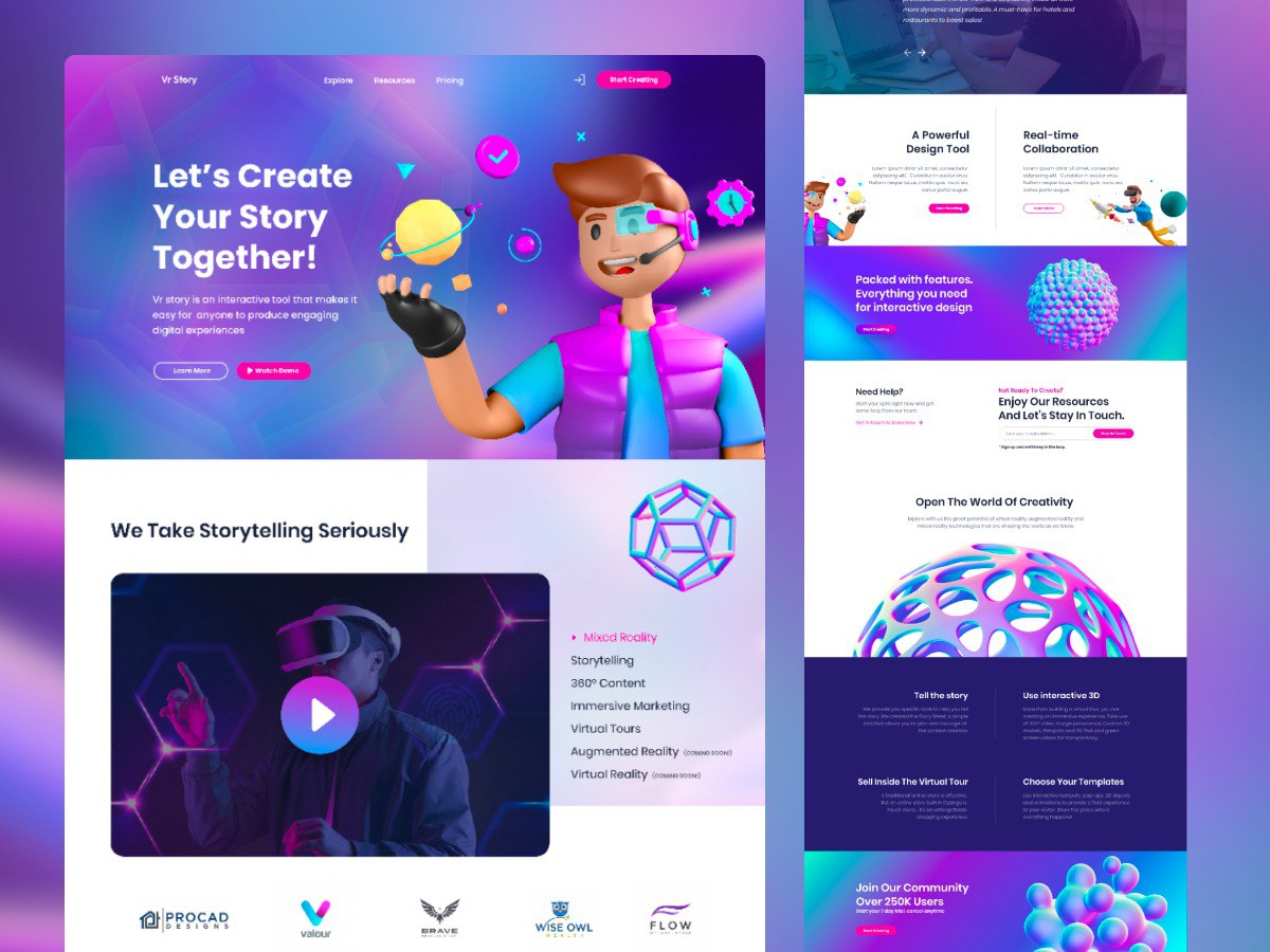 Creative / 3D studio site